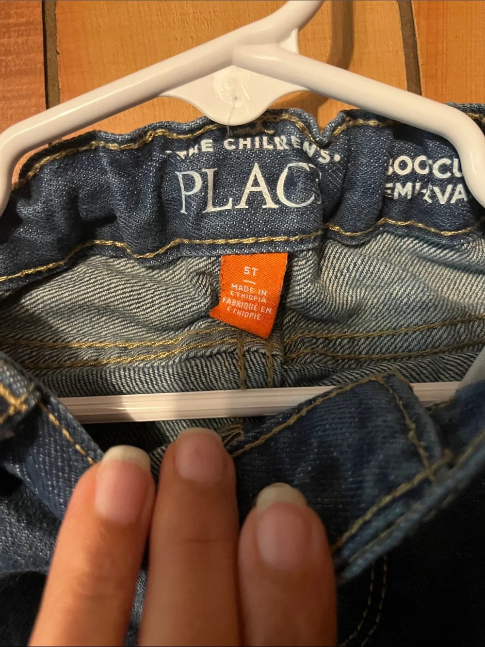 The Children's Place Dark Blue Denim Jeans